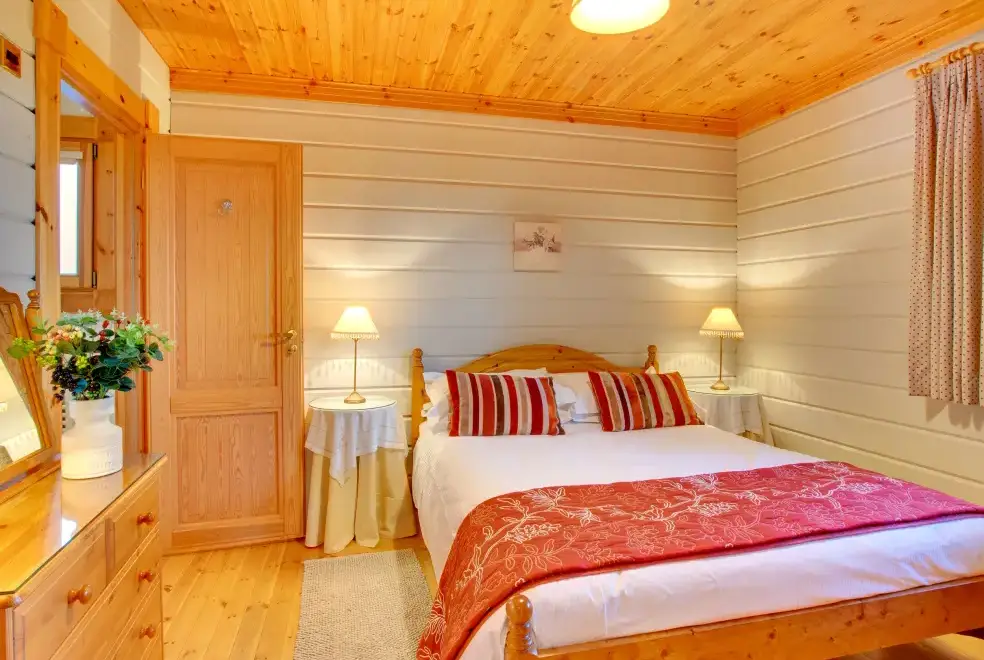 Bedroom at Apple Tree Lodge