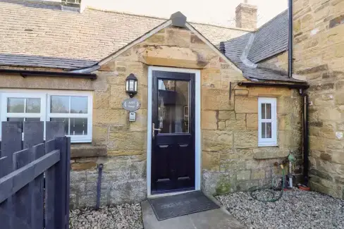 Ash Cottage, Northumberland, from the outside