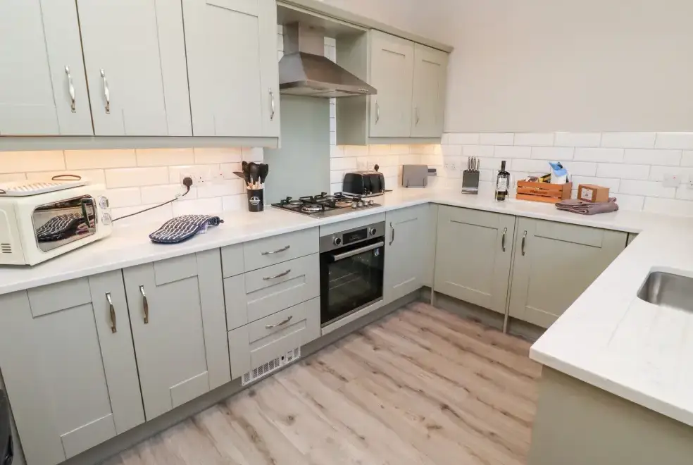 Well equipped kitchen at Ash Cottage