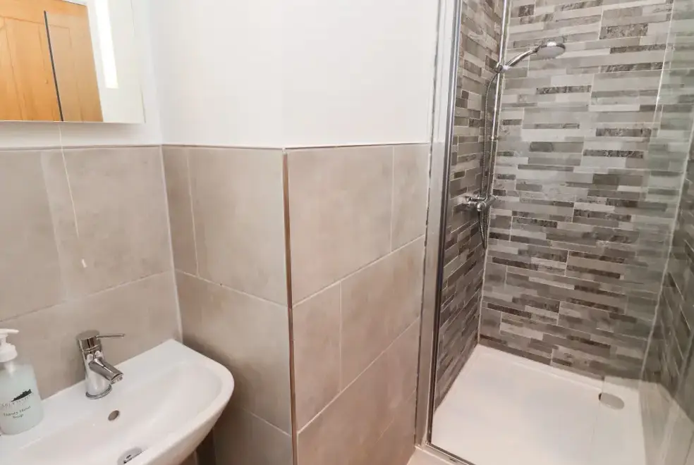 Shower room at Ash Cottage