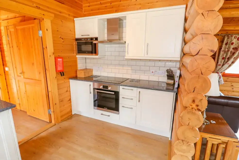 Kitchen/diner at Ash Lodge