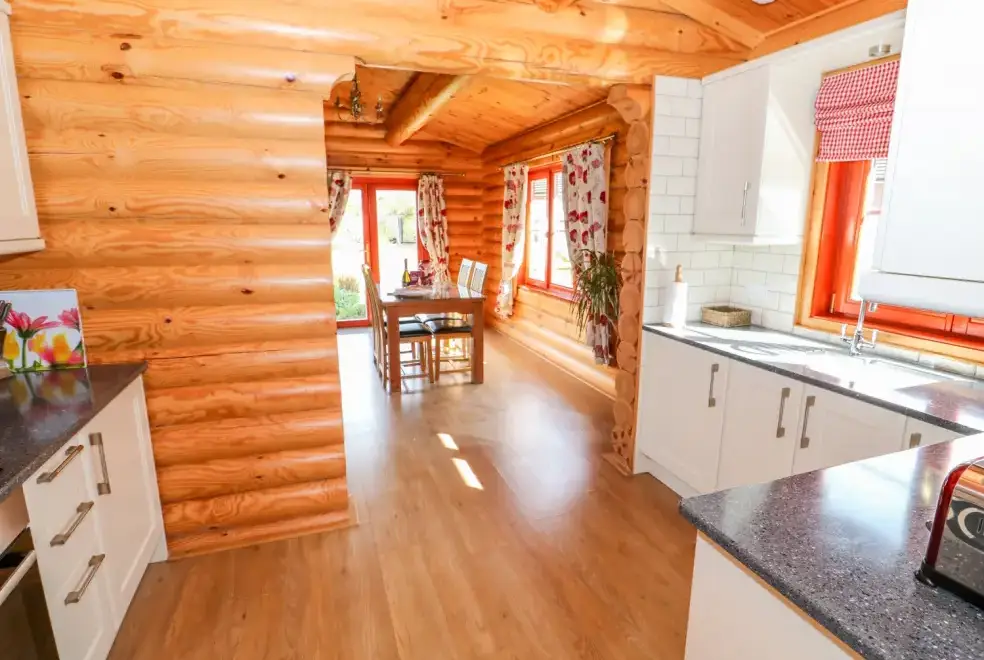 Kitchen/diner at Ash Lodge