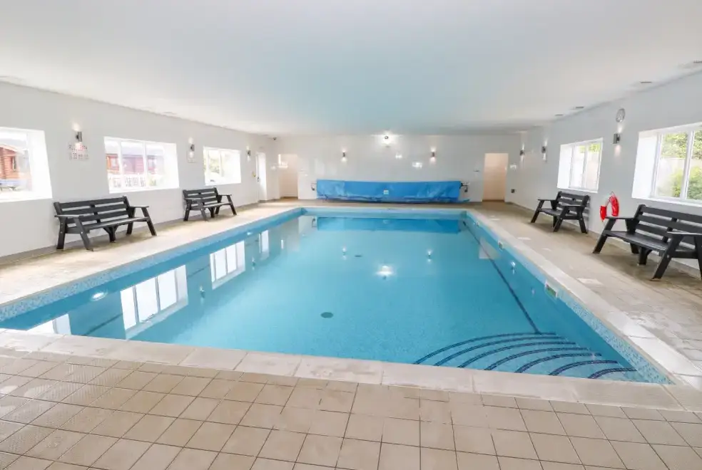 Private Swimming Pool at Ash Lodge