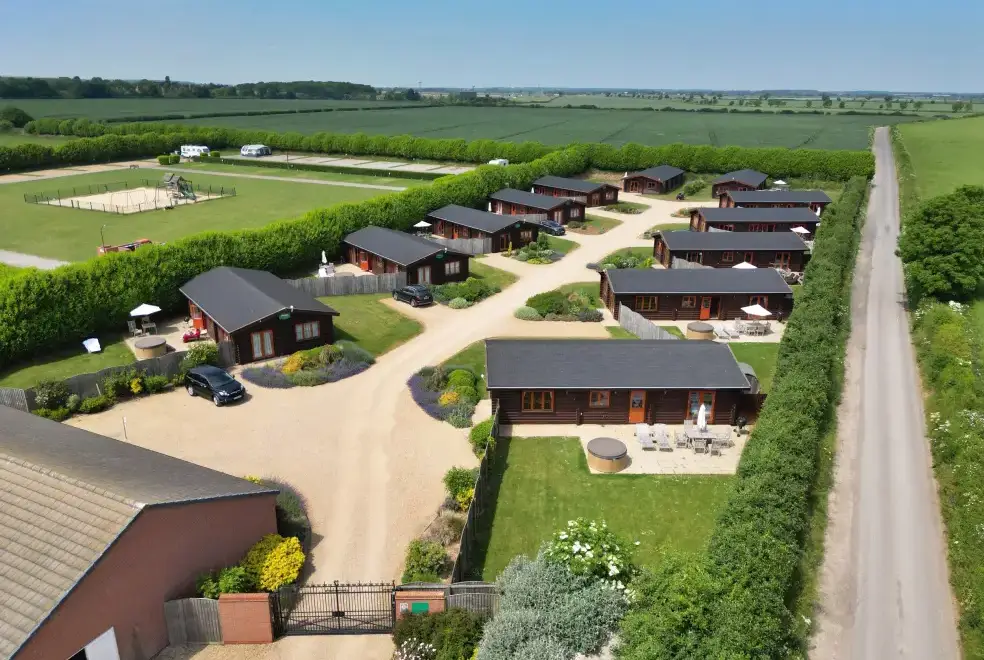 Countryside views at Ash Lodge