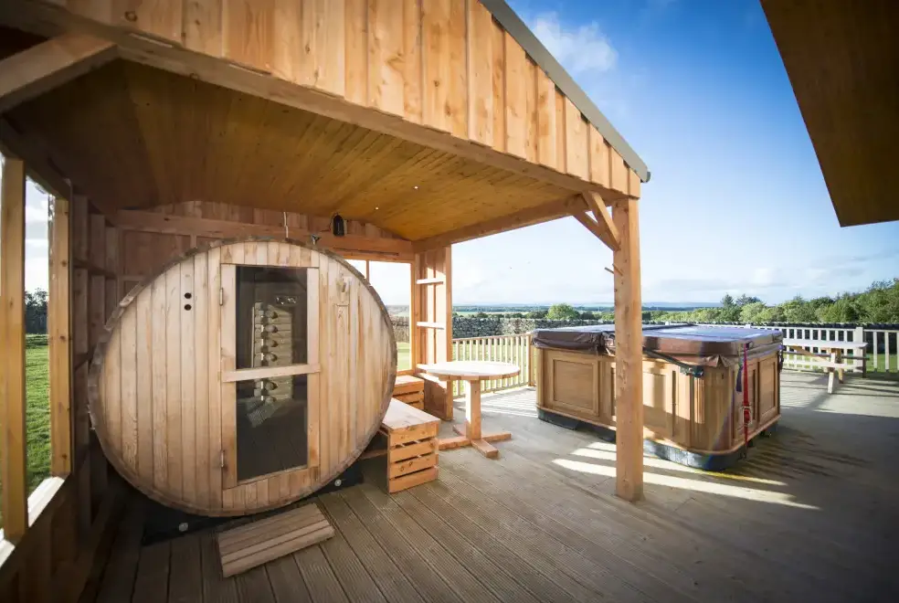 Decked area at Atlas