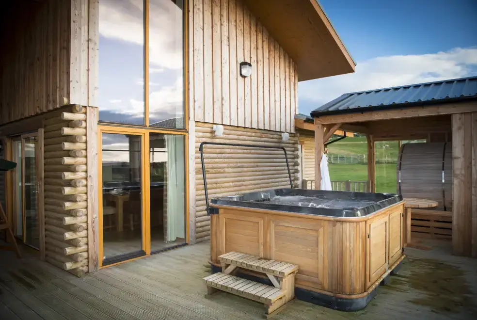 Private Hot Tub at Aurae