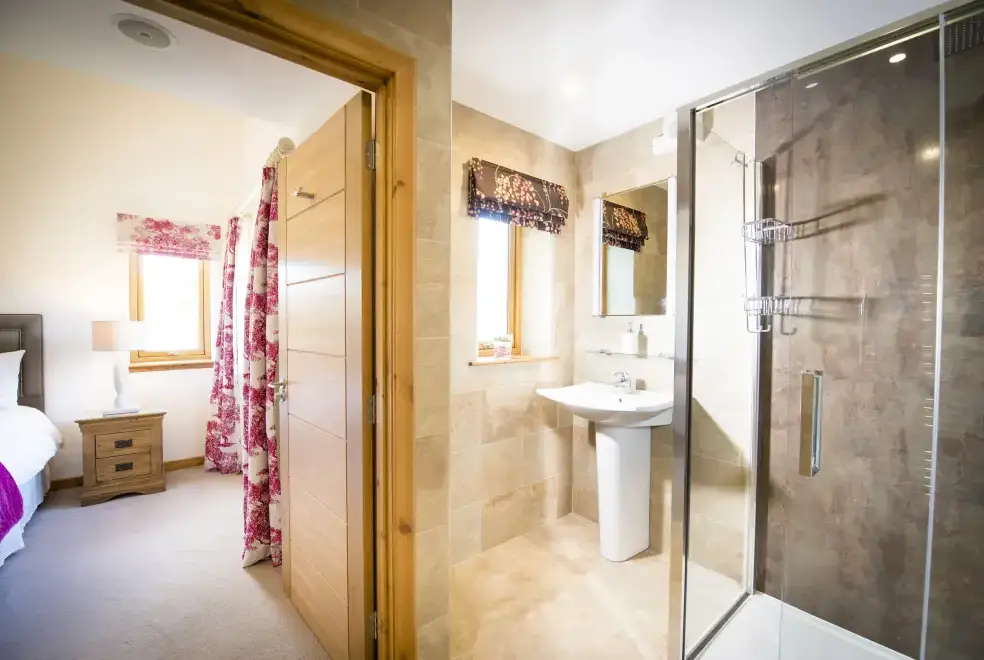 Ensuite bathroom at Aurae
