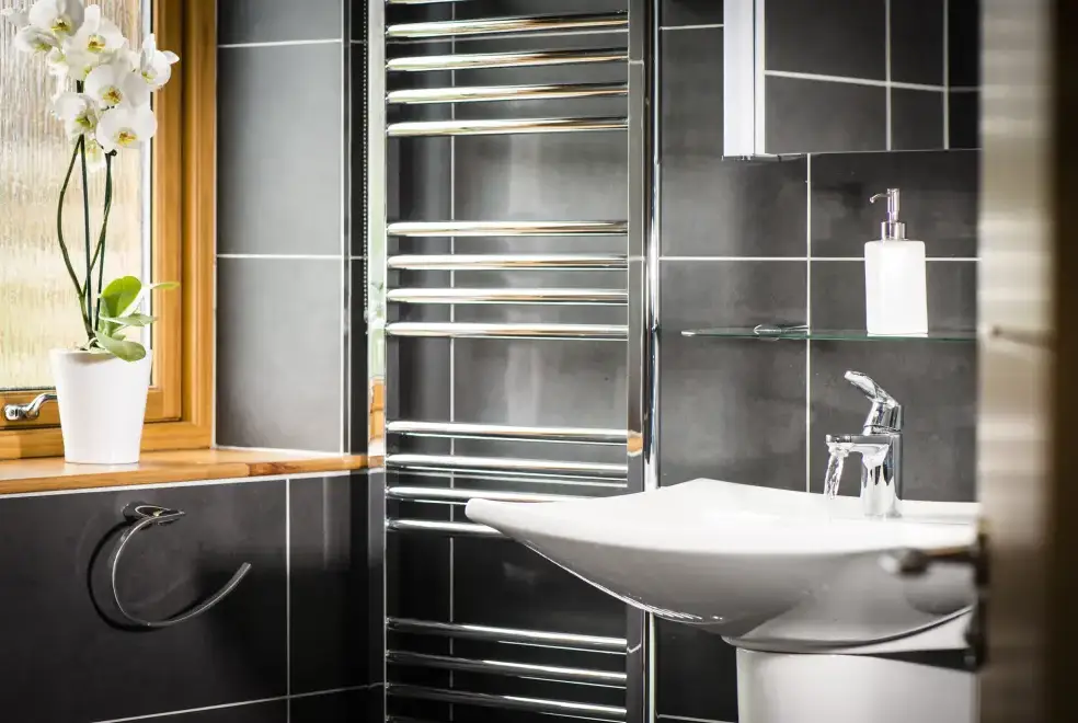 Ensuite bathroom at Aurae