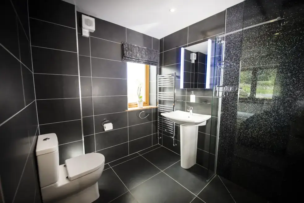 Shower room at Aurae