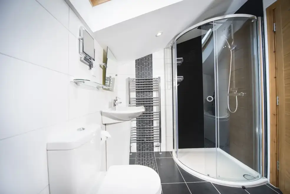 Shower room at Aurae