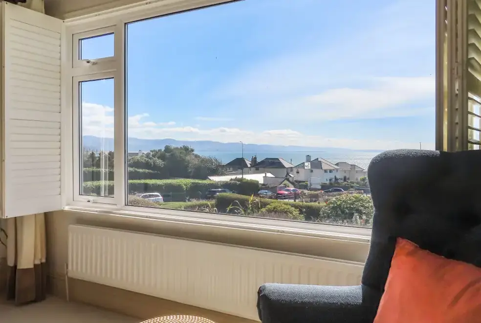 Countryside views at Awelfryn