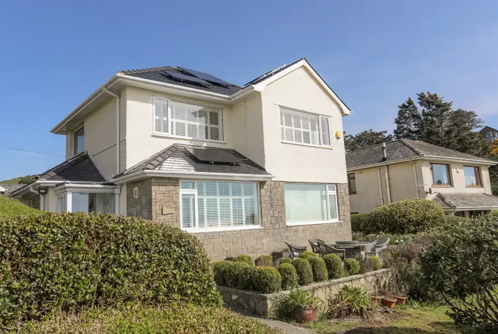 Awelfryn, from the outside