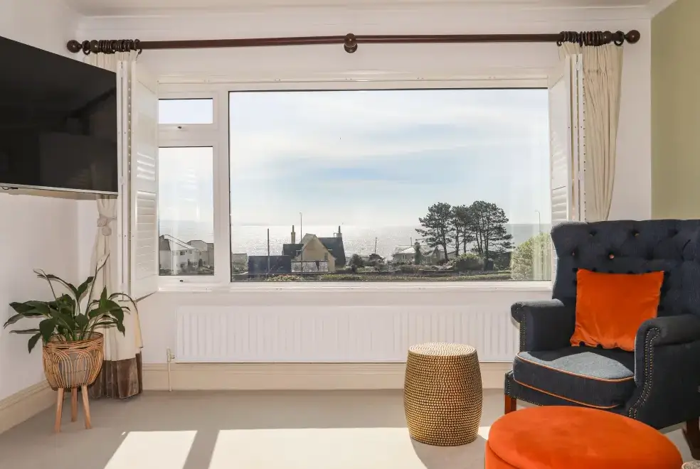 Sev view at Awelfryn