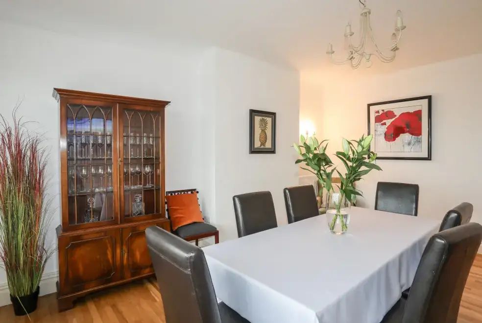Dining room at Awelfryn