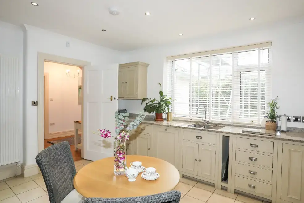 Kitchen/diner at Awelfryn