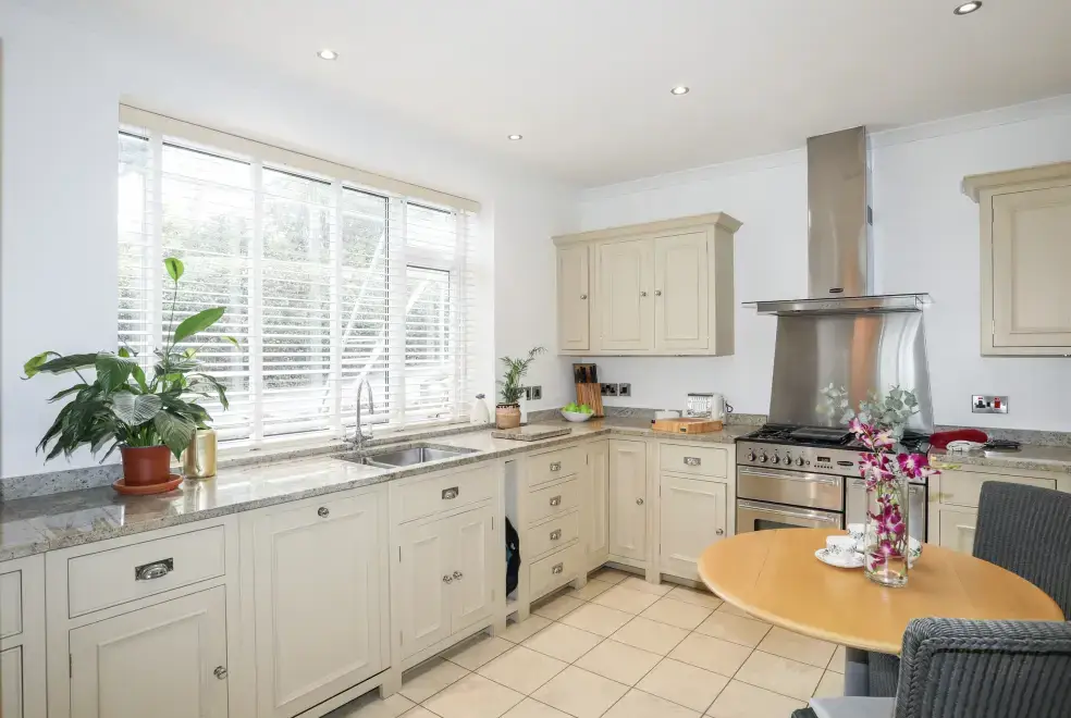 Kitchen/diner at Awelfryn