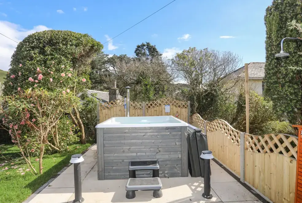 Private Hot Tub at Awelfryn