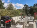 Decked area at Awelfryn - thumbnail photo