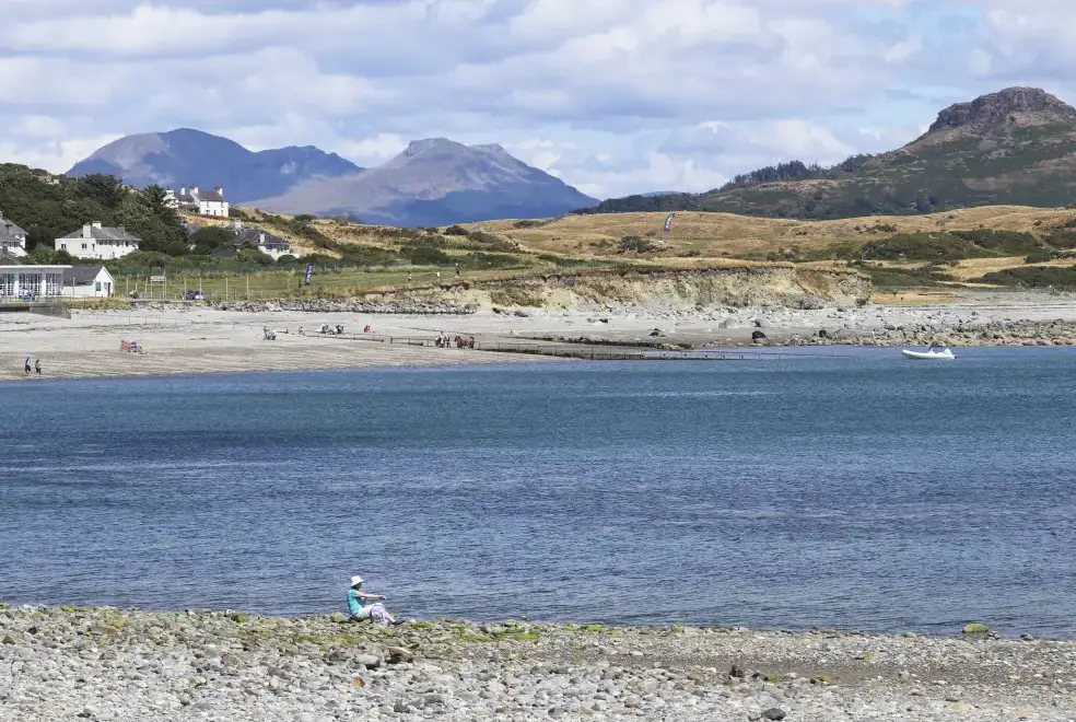 Coastal scenes near Awelfryn