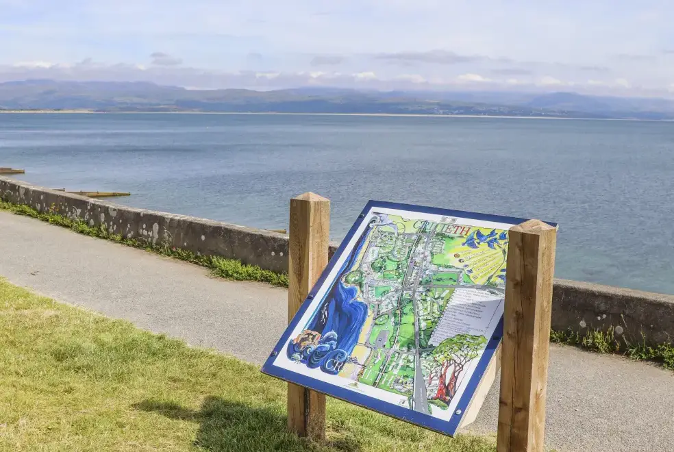 Coastal scenes near Awelfryn
