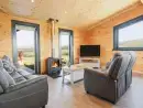 Lounge at Bacheiddon Log Cabin - thumbnail photo