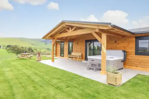 Bacheiddon Log Cabin, Powys,  Wales