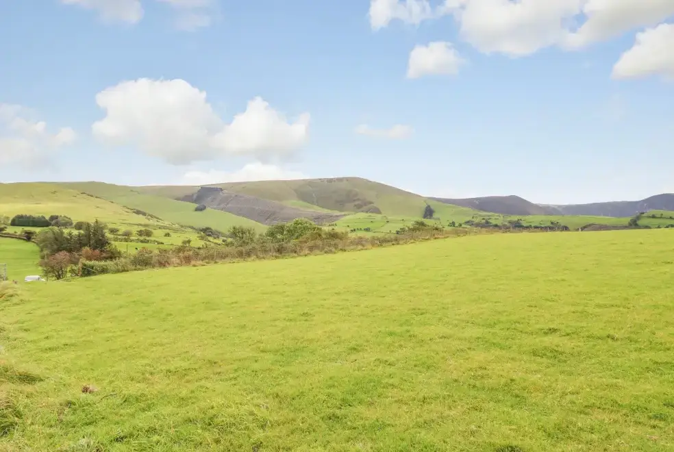 Countryside views at Bacheiddon Log Cabin