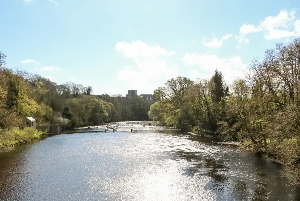 Lake view at Badgers Sett