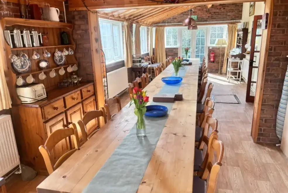 Dining room at Barlings Barn
