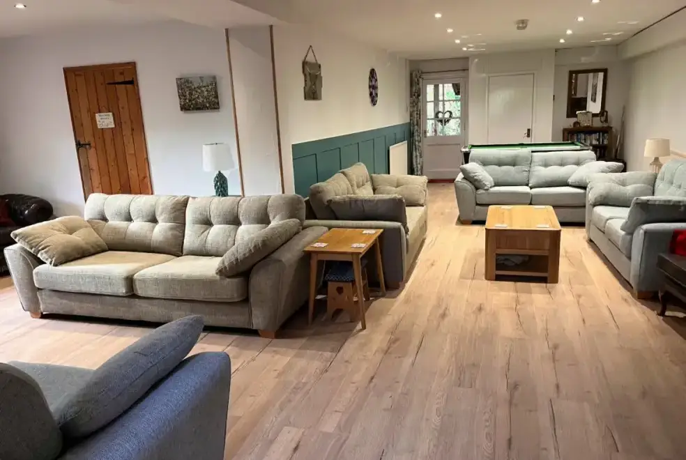 Lounge at Barlings Barn