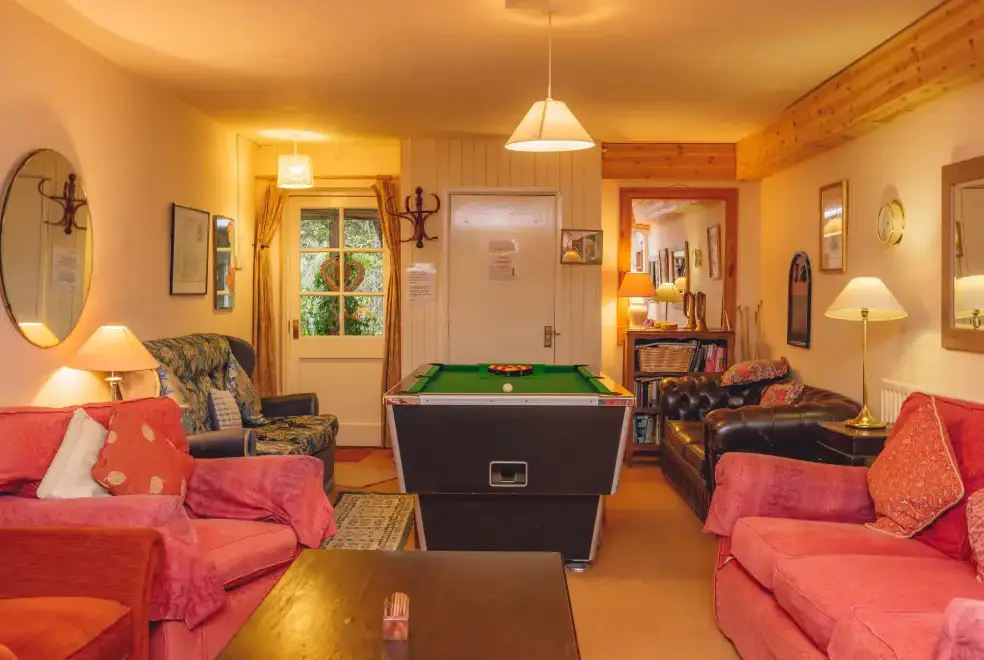 Games Room at Barlings Barn