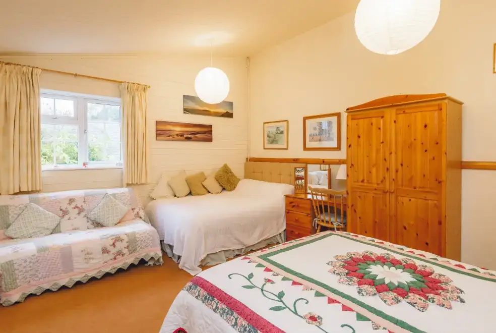 Bedroom at Barlings Barn