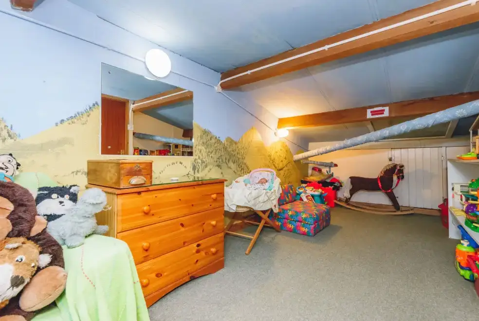 Children’s play area at Barlings Barn