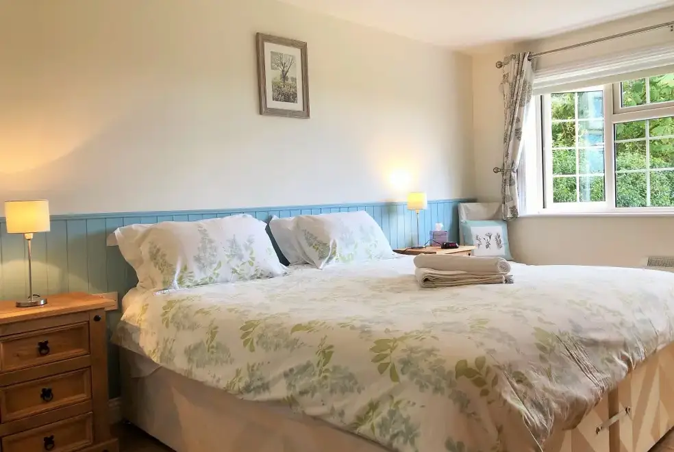 Bedroom at Barn Owl Cottage