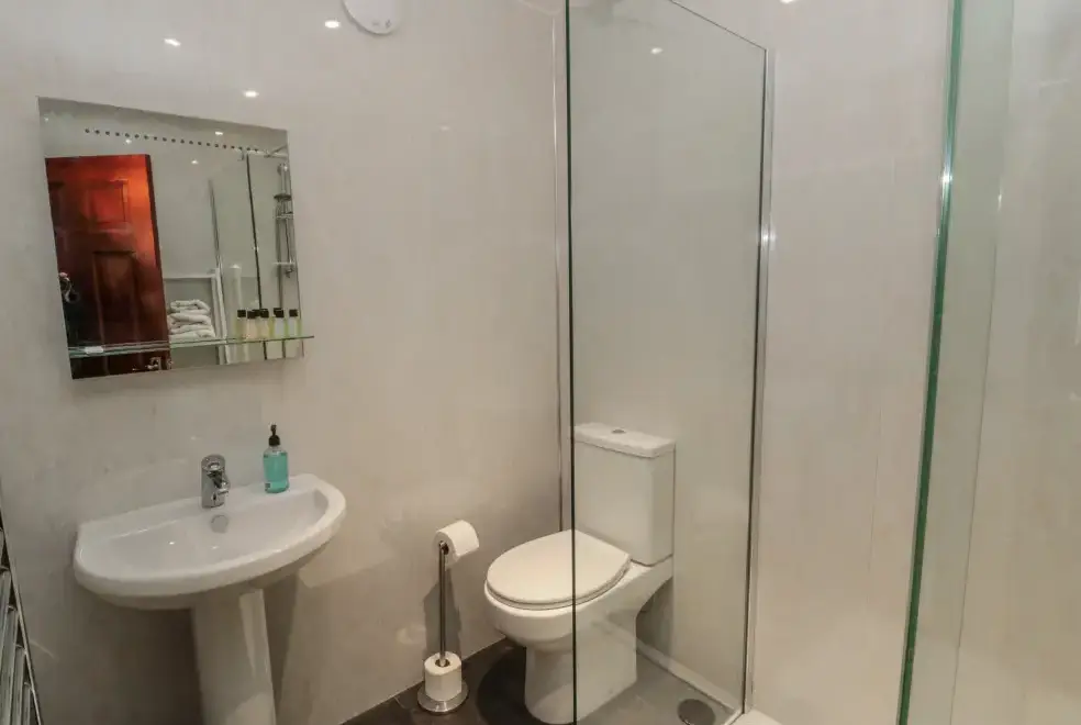 Shower room at Barnacre