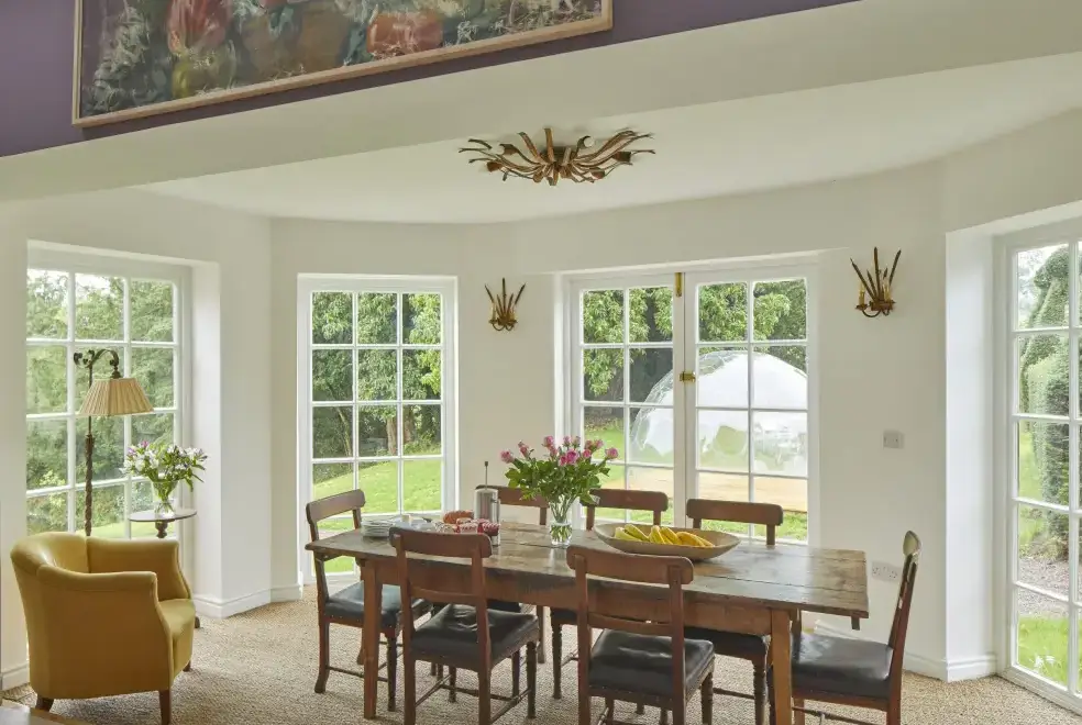 Dining room at Barton Court