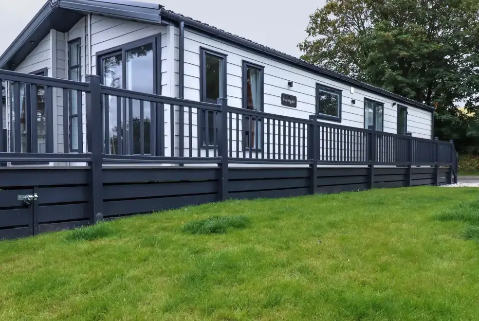 Decked area at Beachcliff