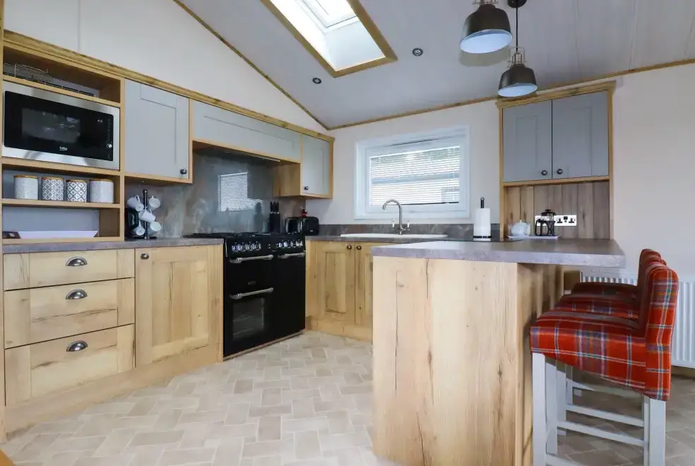 Kitchen/diner at Beachcliff