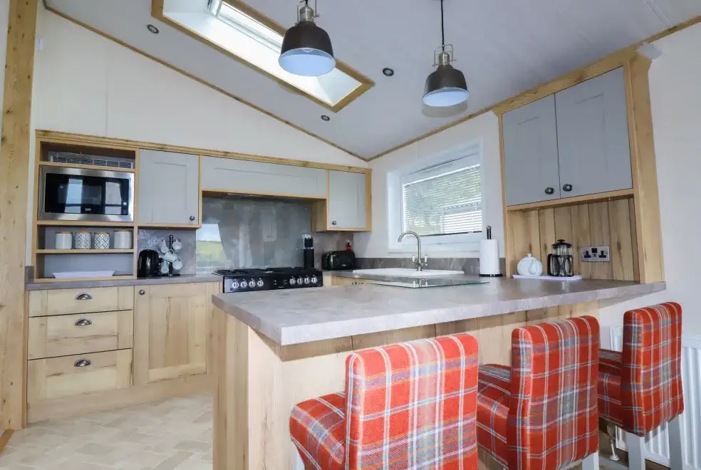 Kitchen/diner at Beachcliff