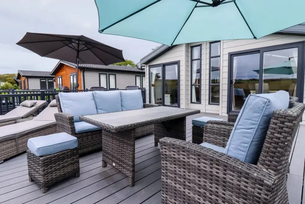 Decked area at Beachcliff