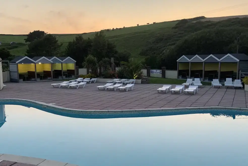 Private Swimming Pool at Beachcliff