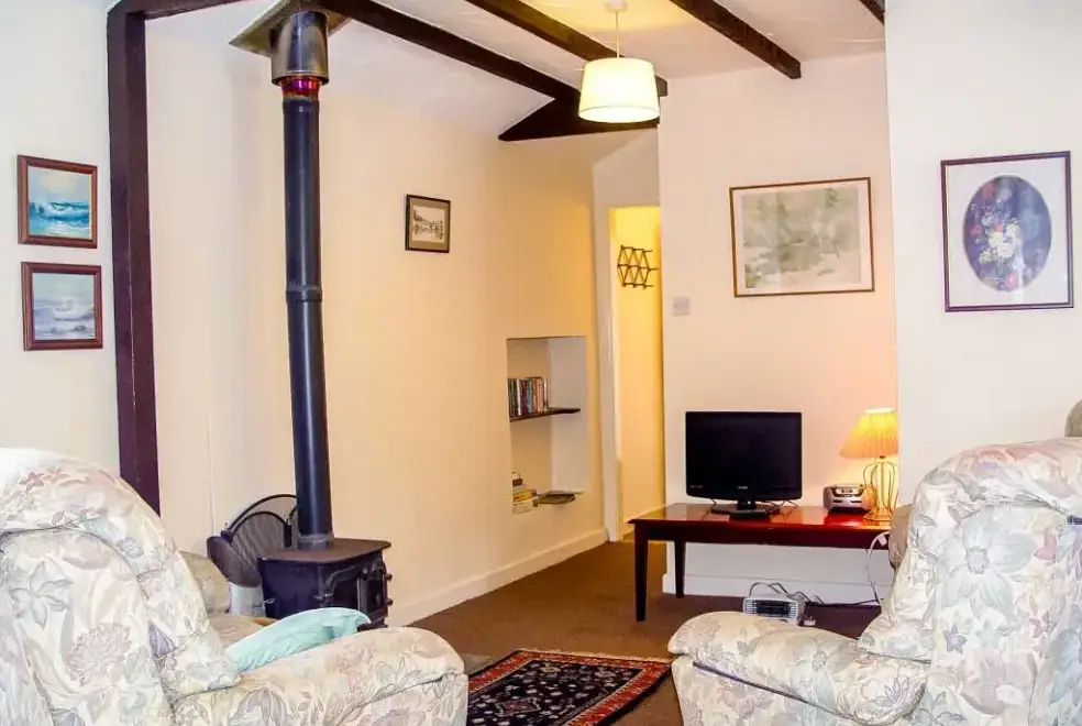 Lounge at Beachcomber at Watermouth Cove Cottages