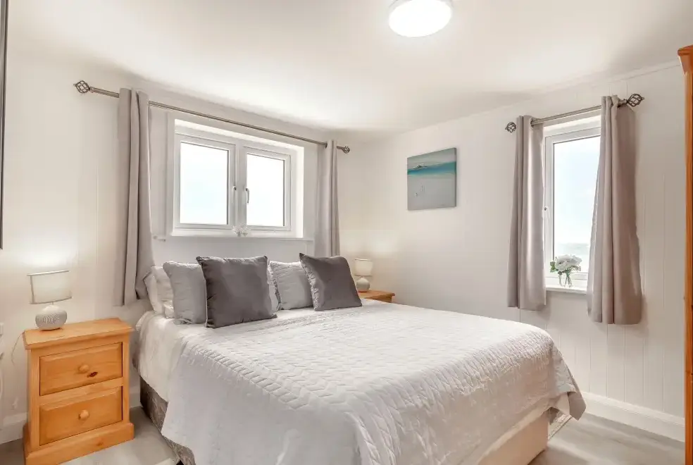 Bedroom at Beachcomber's Cottage