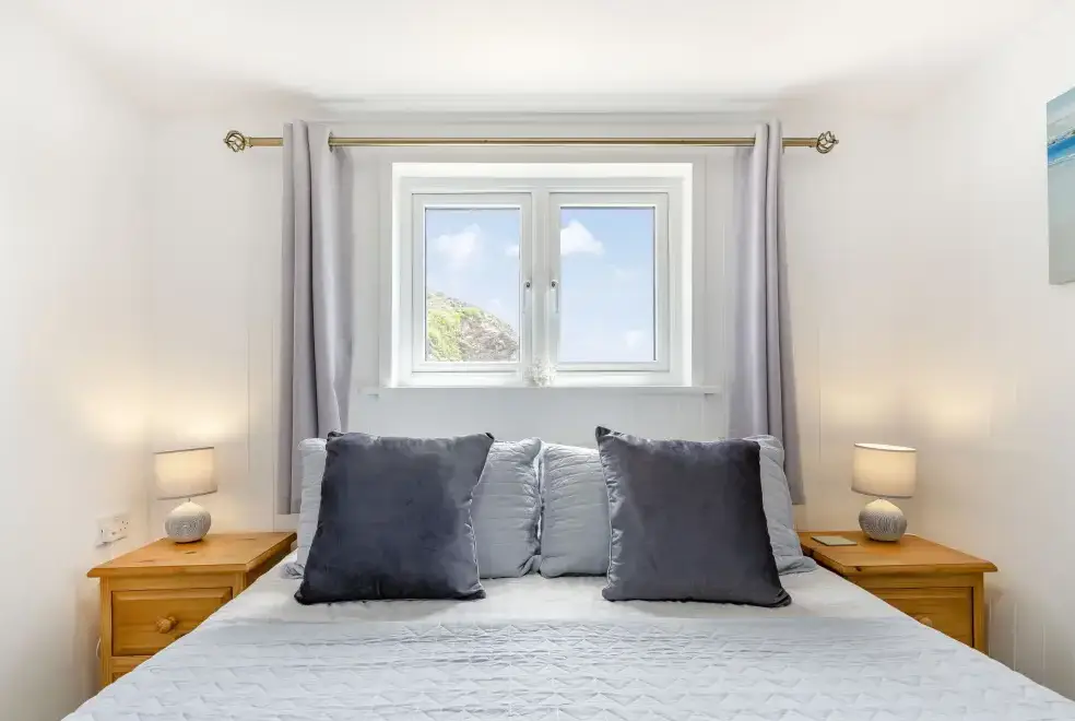 Bedroom at Beachcomber's Cottage