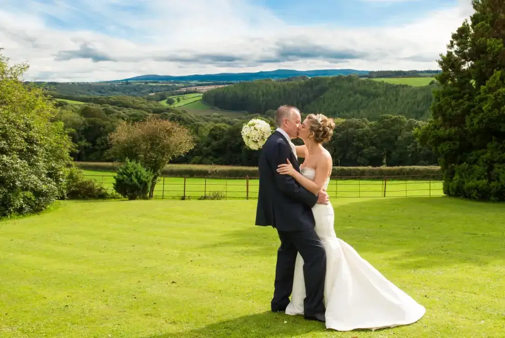 Countryside views at Beaford Country House