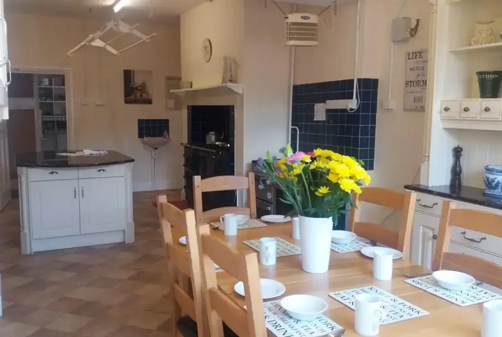 Farmhouse style kitchen at Beaford Country House