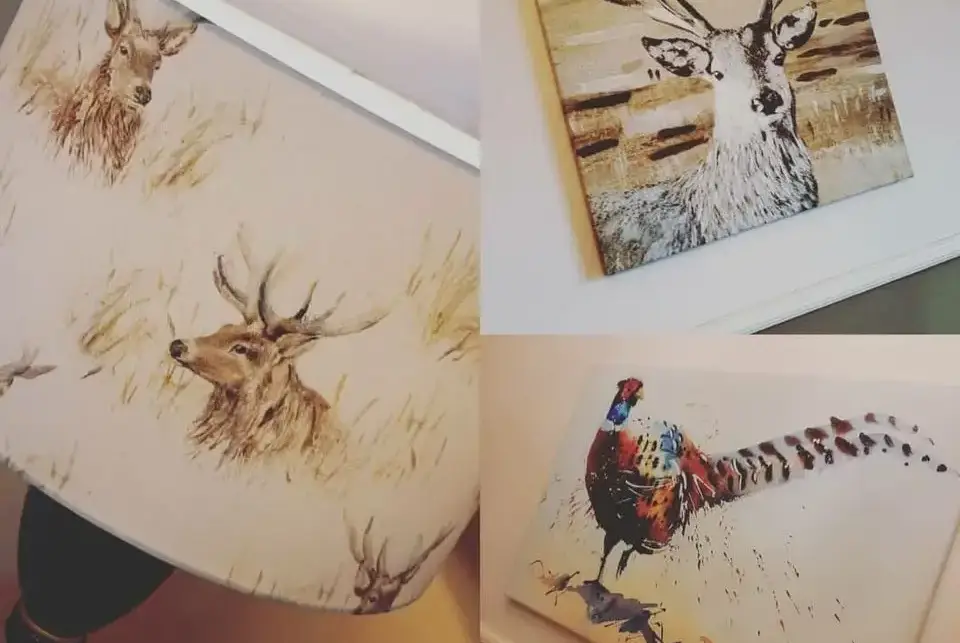 Luxurious interior at Beaford Country House