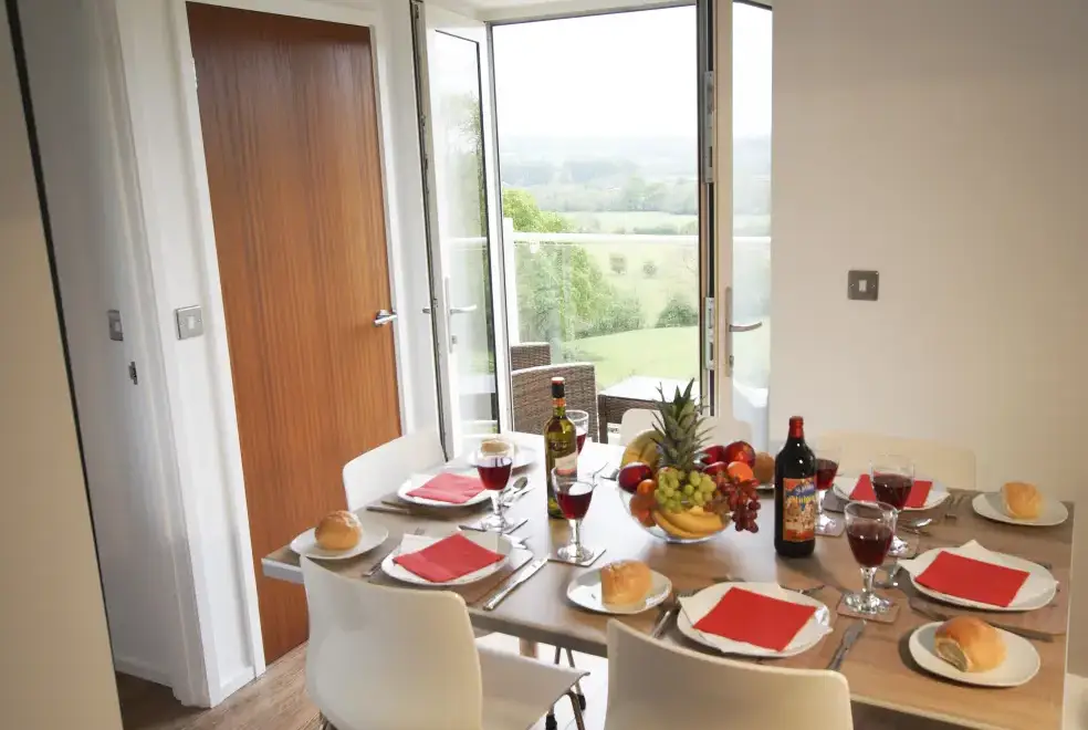 Kitchen/diner at Beautiful Cotswold View