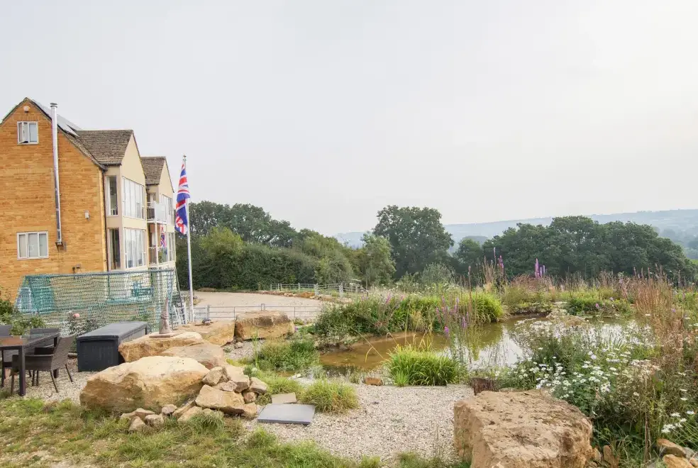 Countryside views at Beautiful Cotswold View