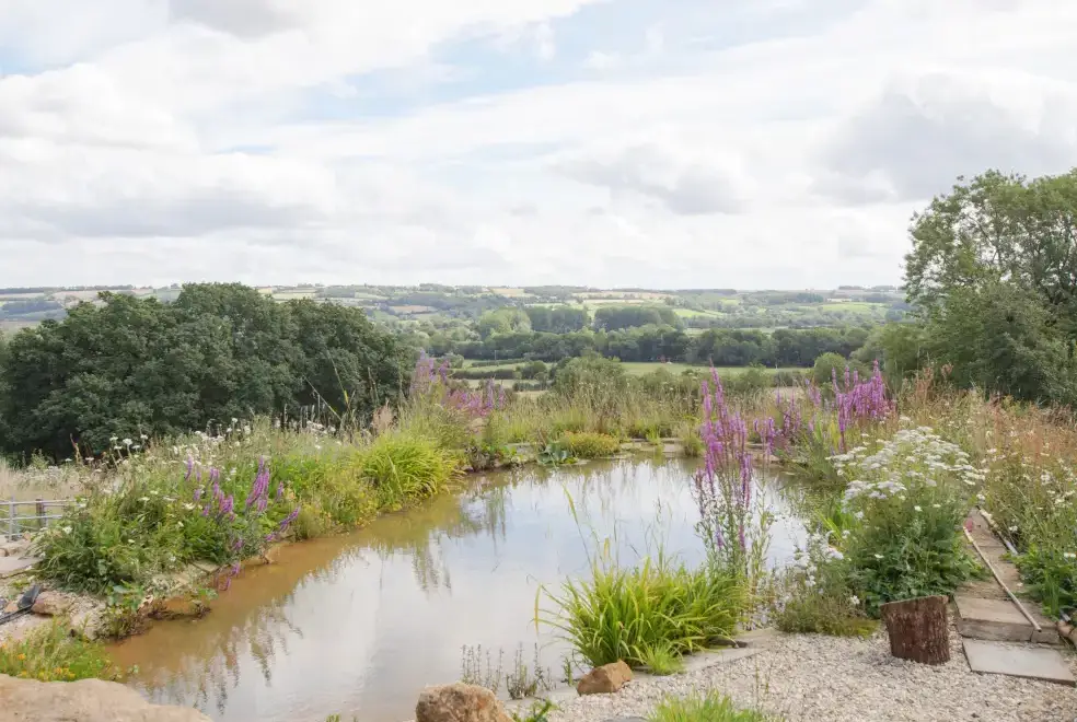 Countryside views at Beautiful Cotswold View